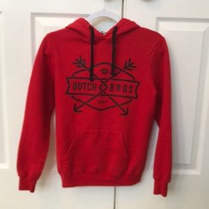 Red Dutch Bros Hoodie